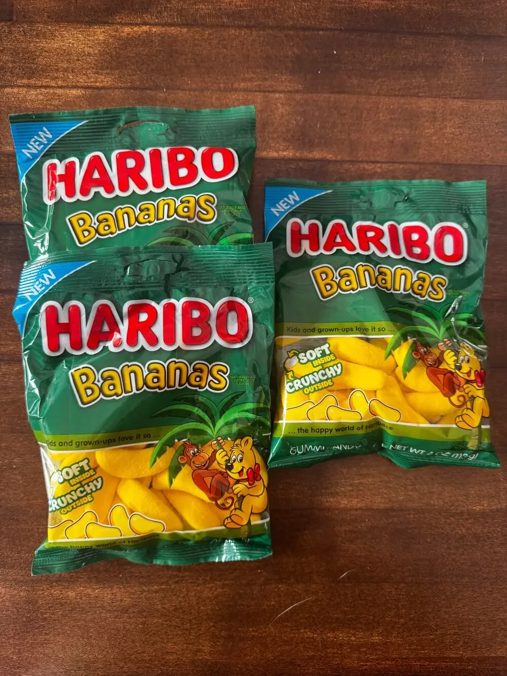 *NEW*- Haribo BANANAS Gummi Candy-